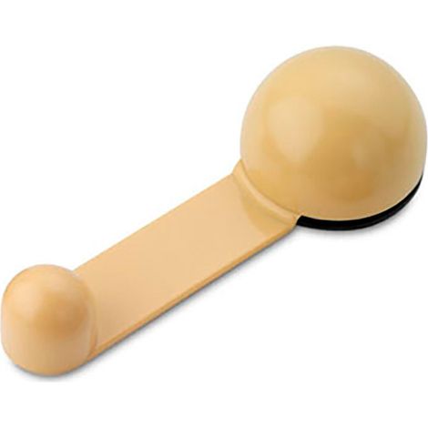 Butée de retenue rotative adhésive beige INOFIX blister (1/2)