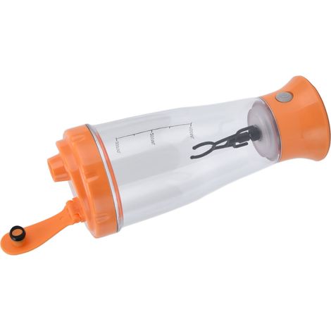 Elektrischer Mixbecher Simple 350ml Kaffee- und Milchshaker, automatischer Shaker, Orange (1/5)