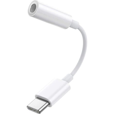 Adaptateur de casque USB C vers jack 3,5 mm Casque de type C Adaptateur USB C vers Aux
