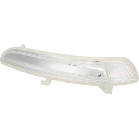 Remplacement de botier de couvercle de clignotant pour indicateur de rétroviseur latéral à lentille transparente pour Peugeot 208 2012-2017 cté droit (1/5)