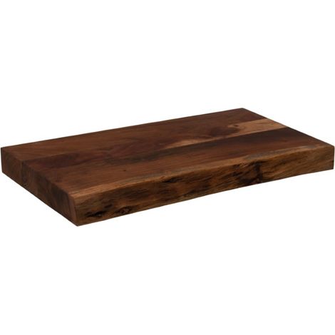Large Chopping Board with live Edge - Acacia - L40 x W70 x H6 cm - Brown