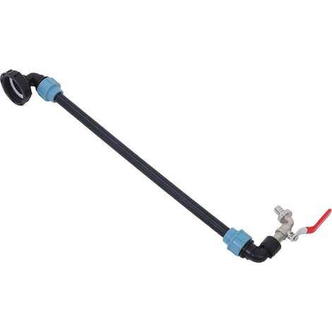 Adaptateur fileté pour tuyau de réservoir d'eau IBC - Gestion du stockage d'eau - PE multi-matériaux résistant à la haute pression - 1 jeu (1/5)