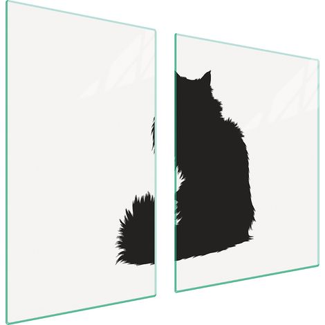 Glasplatte und Schneidebrett 100x52 CAT (1/5)