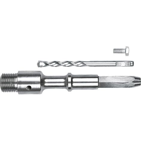 Adaptador hexagonal para sierras de corona para hormigón