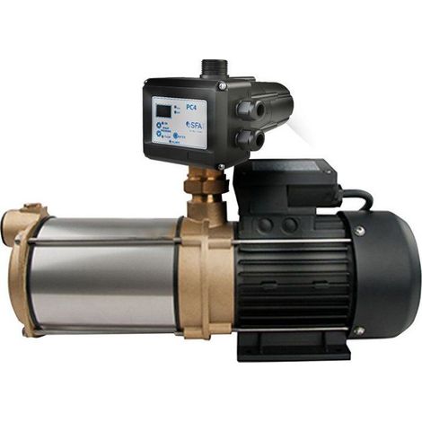 Bomba de superficie multicelular SFA SaniMHP 9-50 Presscontrol PC4 caudal 8,7 m³/h altura 50 m