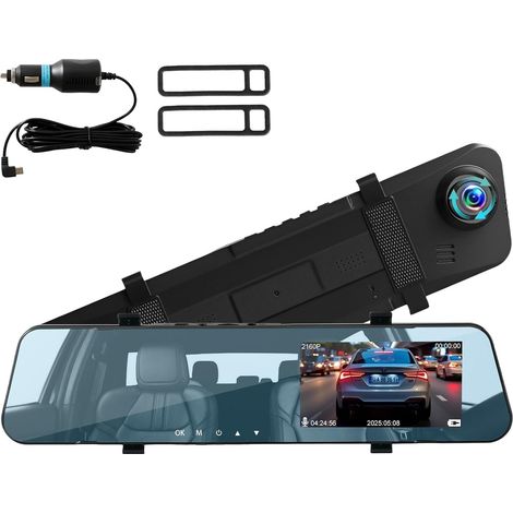 4K-Autokamera, Infrarot-Nachtsicht, Loop-Aufnahme, Parküberwachung, 170°-Weitwinkelkamera mit G-Sensor