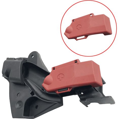 Cache de câble de batterie / pôle positif compatible avec Audi - Réf. 4G0911075 (1/4)