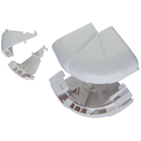 Legrand 010619 External angle - 60 to 120° - for DLP mono trunking 50x105 - white