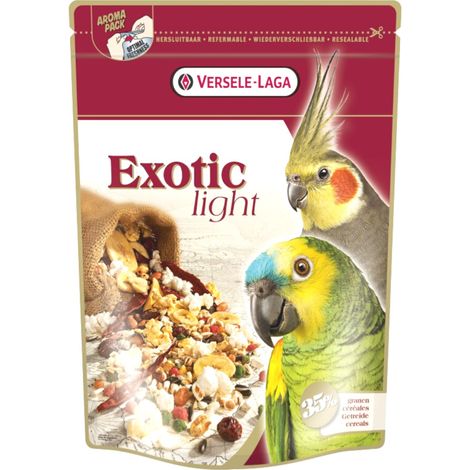 Versele Laga Exotic Light 750g - un mélange de graines grillées pour perroquets de grande et moyenne taille (1/2)