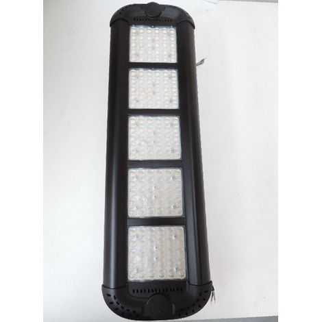 Plafonnier LED 200W SMD noire 687x204x145mm blanc naturel 4000K 22920lm 230V Highbay 120° special grande hauteur IP65 LIBAY (1/3)