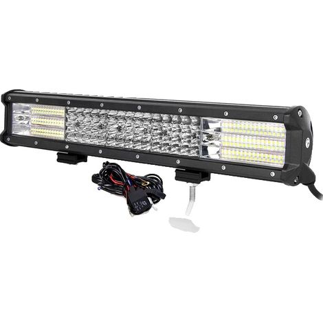 Barra de luz, materiales duraderos, amplia compatibilidad, 17 pulgadas, 450 W con cable. (1/2)