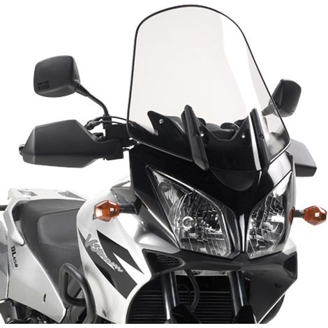 Parabrezza Kappa suzuki DL 650/1000 V-strom (04-11), kawasaki KLV 1000 (04-09) 57 x 48 cm trasparente