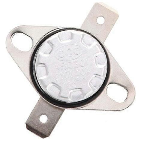 Fusible thermique pour four à micro-ondes KSD201 120-0 (compatible avec les fours à micro-ondes GE), interrupteur de contrôle de température normalement fermé (1/5)