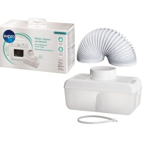 Condensateur de vapeur d'eau pour sèche-linge 100mm d'origine WPRO 484000008815 / UCD003 (1/4)