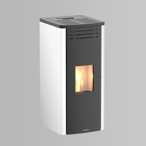 Estufa de Pellets 8 kW ILDE con Pantalla Táctil hasta 72 m² (1/5)