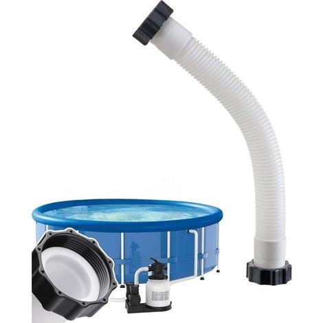 Tuyau de Pompe de Piscine - Tuyau de Filtre pour Piscine Hors Sol - Raccord (1/5)