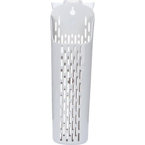 Porte-baguettes en plastique, porte-baguettes mural, cage à baguettes avec égouttoir, boîte de rangement pour baguettes (gris)-27X8.5CM-Grey