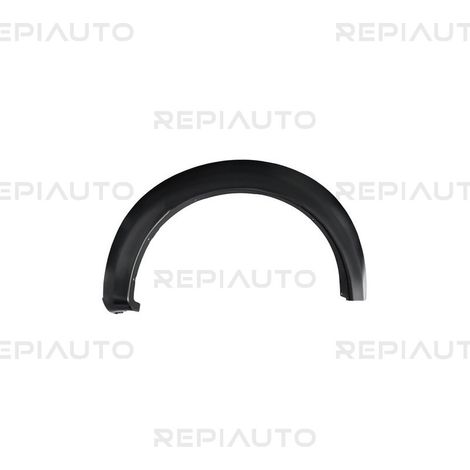 Moulure d'aile avant gauche à peindre avec embout noir Mitsubishi L200 Triton KJ/KK/KL phase 1 2015-2019