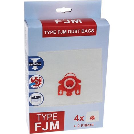 SACS ASPIRATEURS ADAPTABLE TYPE FJM pour PIECES ASPIRATEUR... (1/4)