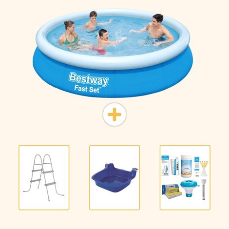 Bestway Bestway Fast Set Ronde - 366x76 cm - 4-pièces  S22658