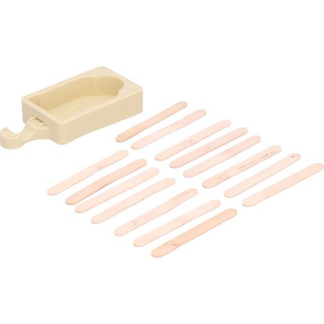 Moule à Glace Silicone Créatif avec Bâtonnets pour Fabrication Maison - Ustensile de Cuisine (1/5)