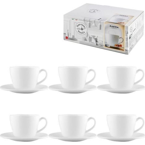 Bormioli Rocco Parma tasses 220 ml 6 pièces