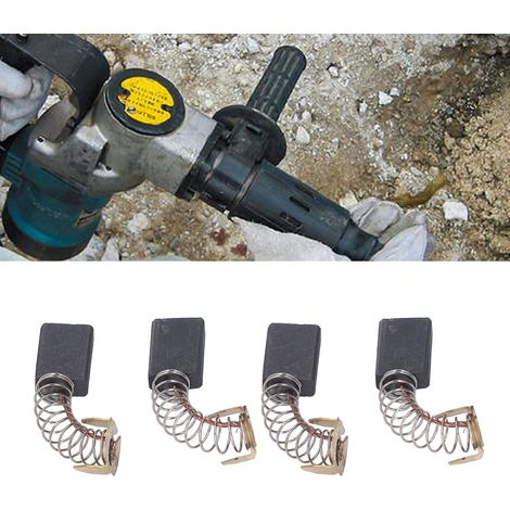 Lot de 20 balais de carbone pour meuleuse d'angle, marteau électrique, pic électrique, machine de découpe, polisseuse à balais de carbone, perceuse électrique et accessoires pour outils électriques. (1/5)