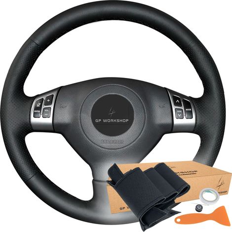 Embellecedor de la funda del volante para Suzuki Swift SX4 Alto Splash Opel Agila (1/5)