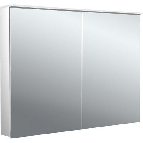 Armario con espejo iluminado emco flat 2 Design LED con difusor (1/5)