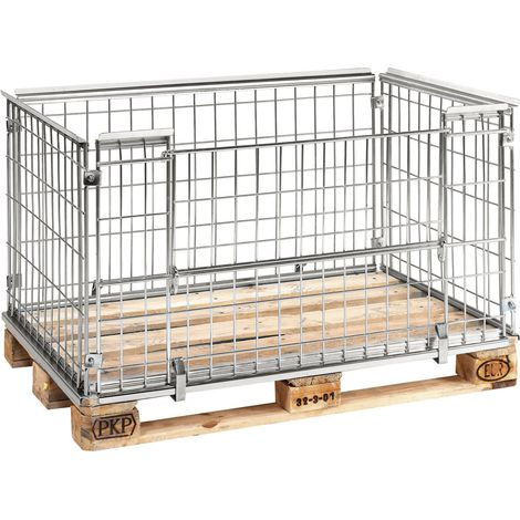 Telaio porta pallet Elettro galvanizzato 1220 x 820 x 640 Kongamek KM080062