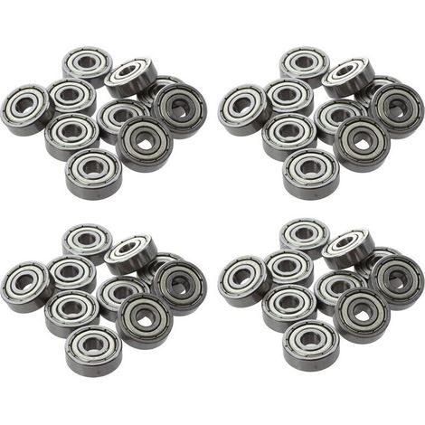 Adatto per 40 cuscinetti a sfere radiali a gola profonda schermati 625ZZ da 5 mm x 16 mm x 5 mm