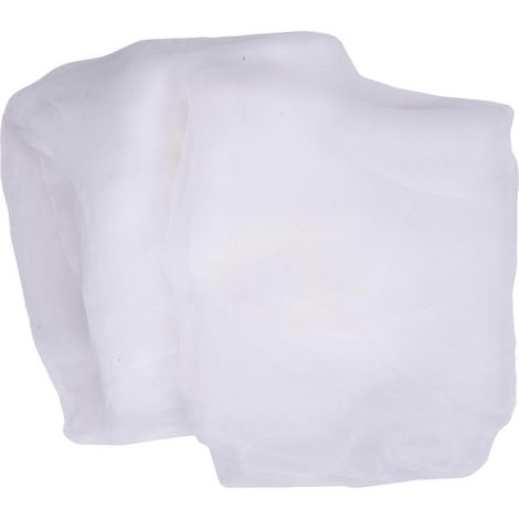 Rideaux blancs transparents pour fenêtre, 84 pouces de long, 2 panneaux (1/5)
