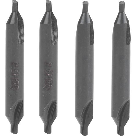 Jeu de 10 forets à centrer de type A pour acier inoxydable, 2,5 mm, pour l'industrie. (1/5)