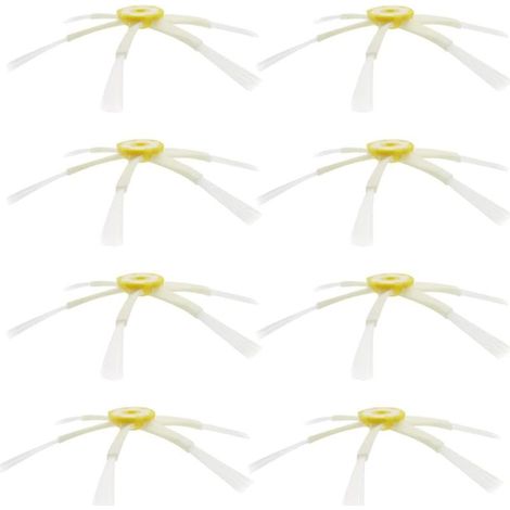 Kit brosse Pour iRobot Roomba Serie 500 600 700 550 560 630 650 760 770 780 - Kit de 10 pièces accessoires Brosses pour aspirateur robot (1/5)