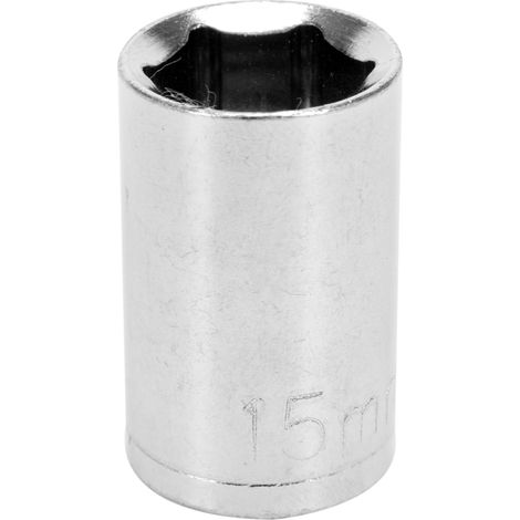 Stecknuss 15 mm 1/2" 6-kant