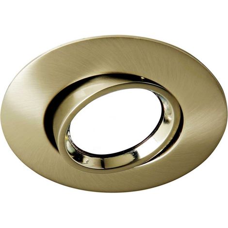 Foco empotrable ROUND II oro viejo. Wonderlamp