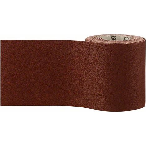 BOSCH 2609256B74 Schleifrolle Holz und Farbe, 93 mm x 5 m, P60