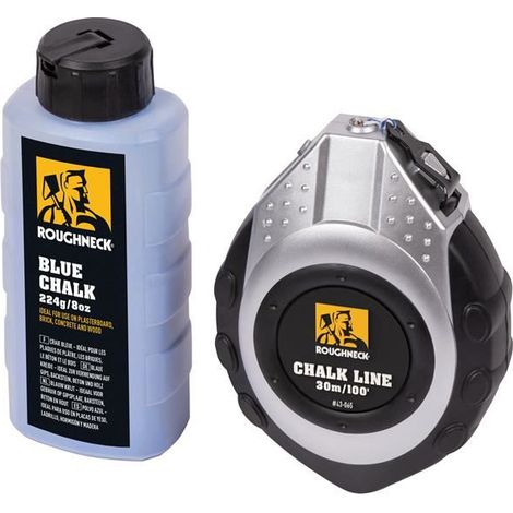 Roughneck 30m Chalk Line with Blue Chalk - Model ROU43065 (1/2)