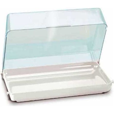 Vitrina blanca/transparente 43X30 h 14 8825K Giganpl