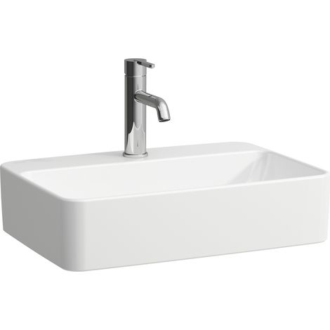 LAUFEN Savoy Waschtisch-Schale, 380x550x130mm, rechteckig, mit