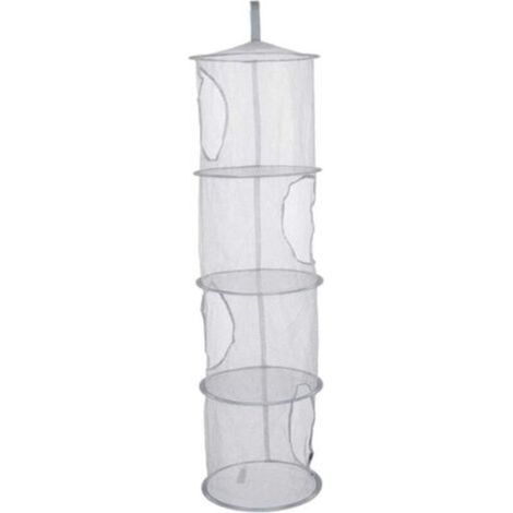 Mesh Suspendu, Rangement Suspendu à 4 Niveaux à 4 Niveaux Pliable Suspendu Filet de Rangement, Filet de Rangement en Mailles suspendues, Rangement de Jouets Suspendu, Organisateur de (1/5)