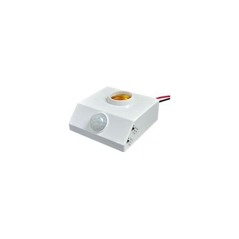Douille E27 LED Avec Détecteur De Mouvement PIR Et Variateur, Support De Lampe Infrarouge 220V Pour Éclairage Automatique (1/4)