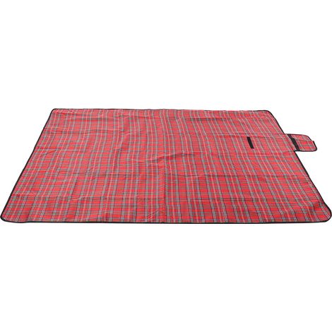 Tapis de pique-nique pliable, imperméable et portable pour le camping, 180 x 150 cm (1/5)