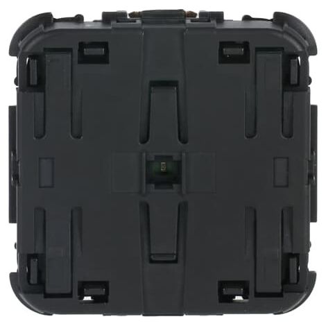 Busch-Jaeger Elemento di comando flex 1 canale, pulsante singolo con luce di orientamento, LED (64711), 2CKA006400A0098