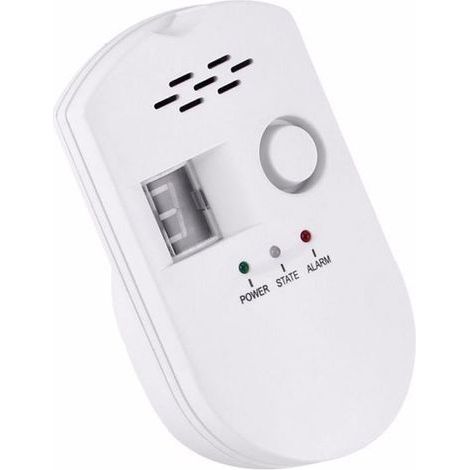 Gas detectors, Natural gas detector, Multi-gas detector with plug for Natural gas and LPG (gas sensor) (1/4)