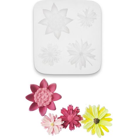 Stampo in silicone - fiori RS1-626