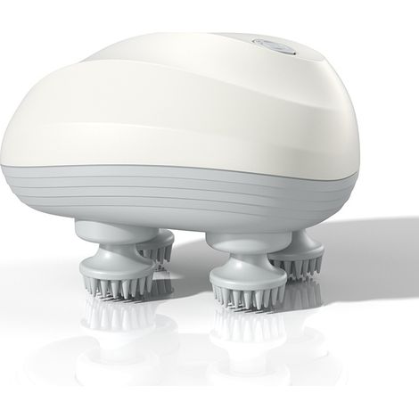 Massaggiatore elettrico per il cuoio capelluto, massaggiatore con massaggio a quattro zampe, massaggiatore portatile impermeabile per il cuoio capelluto con pressione per il rilassamento