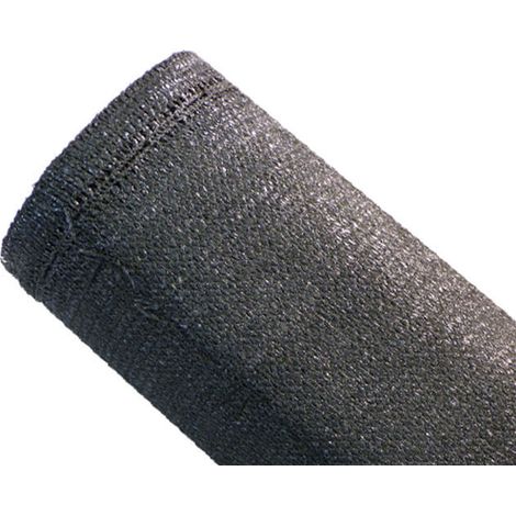 Filet Brise-Vue - 90% - 185gr/m² - Gris - Boutonnières - Grandes dimensions 1.5m x 50m Gris foncé