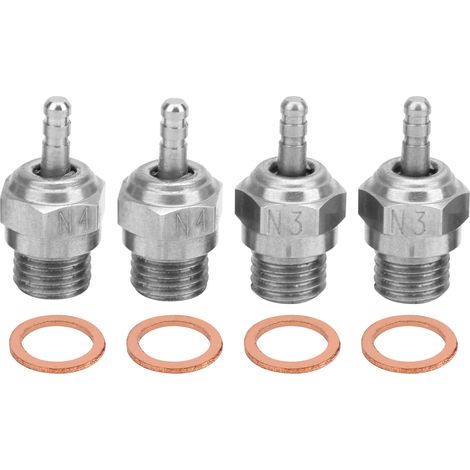Bougie d'allumage N3 N4 pour moteur à méthanol Redcat HSP - Pièce détachée RC (1/5)