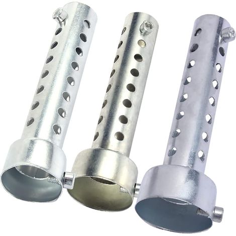 chicane echappement moto, Db Killer 45mm, Pot d'échappement universel pour moto, Db Killer Silencieux Silencieux Insert De Déflecteur Argent (45Mm) (1/5)